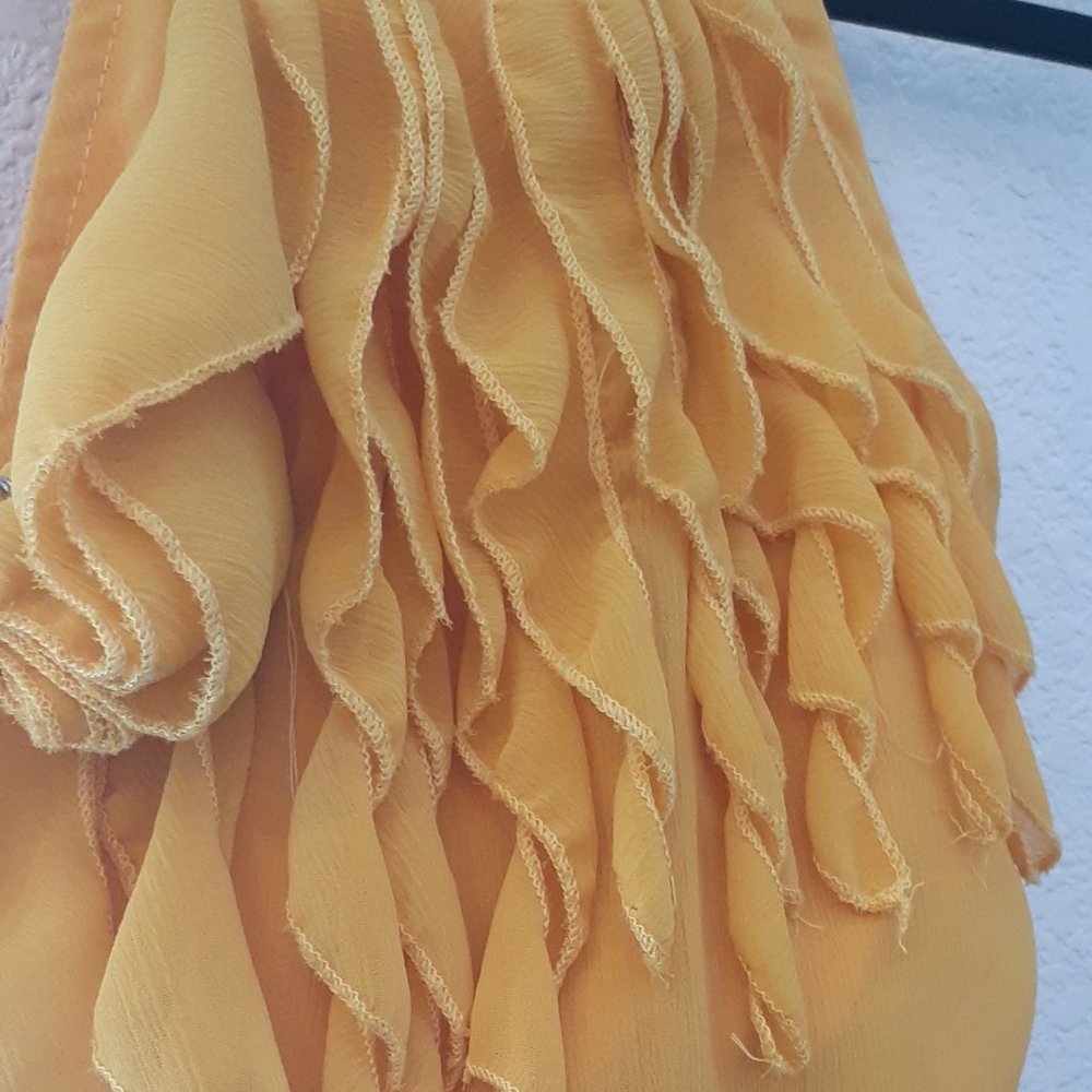 Solution Silk Ruffled Blouse - Picture 6 of 8